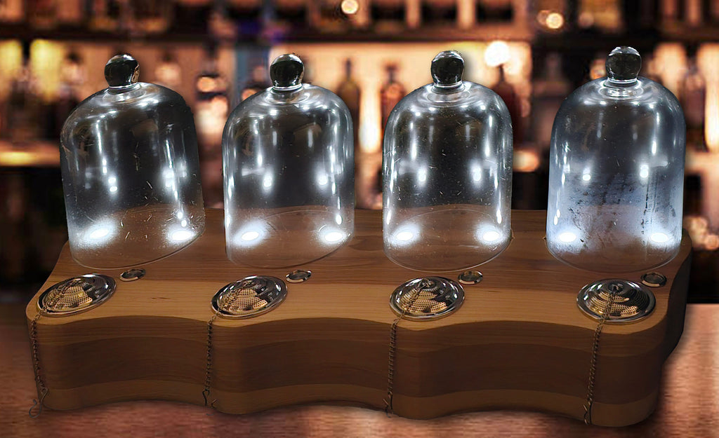 Speakeasy Smoker ™ MINI 4-top  Commercial LED Cocktail Smoker